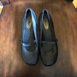 Black Flats with a 1” heel